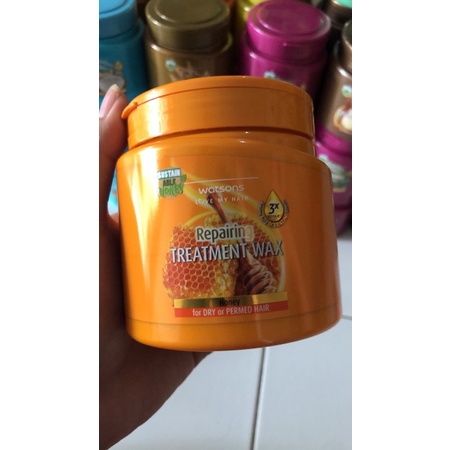 Jual WATSONS HAIR TREATMENT WAX/ WATSONS HAIR MASK 500ml | Shopee Indonesia