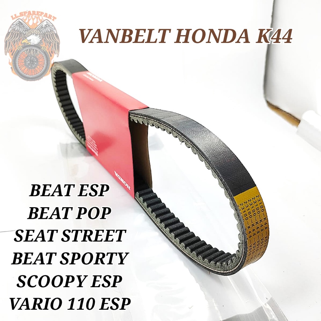 Jual VANBELT VBELT ONLY HONDA K44 KUALITAS ASLI ORIGINAL HONDA PRESISI
