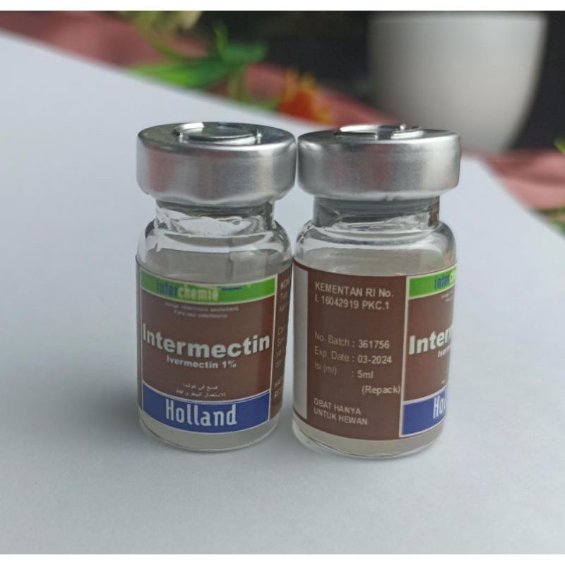 Jual INTERMECTIN INJEKSI 10ML 5ML 50ML INTERMECTIN KELINCI INTERMECTIN ...