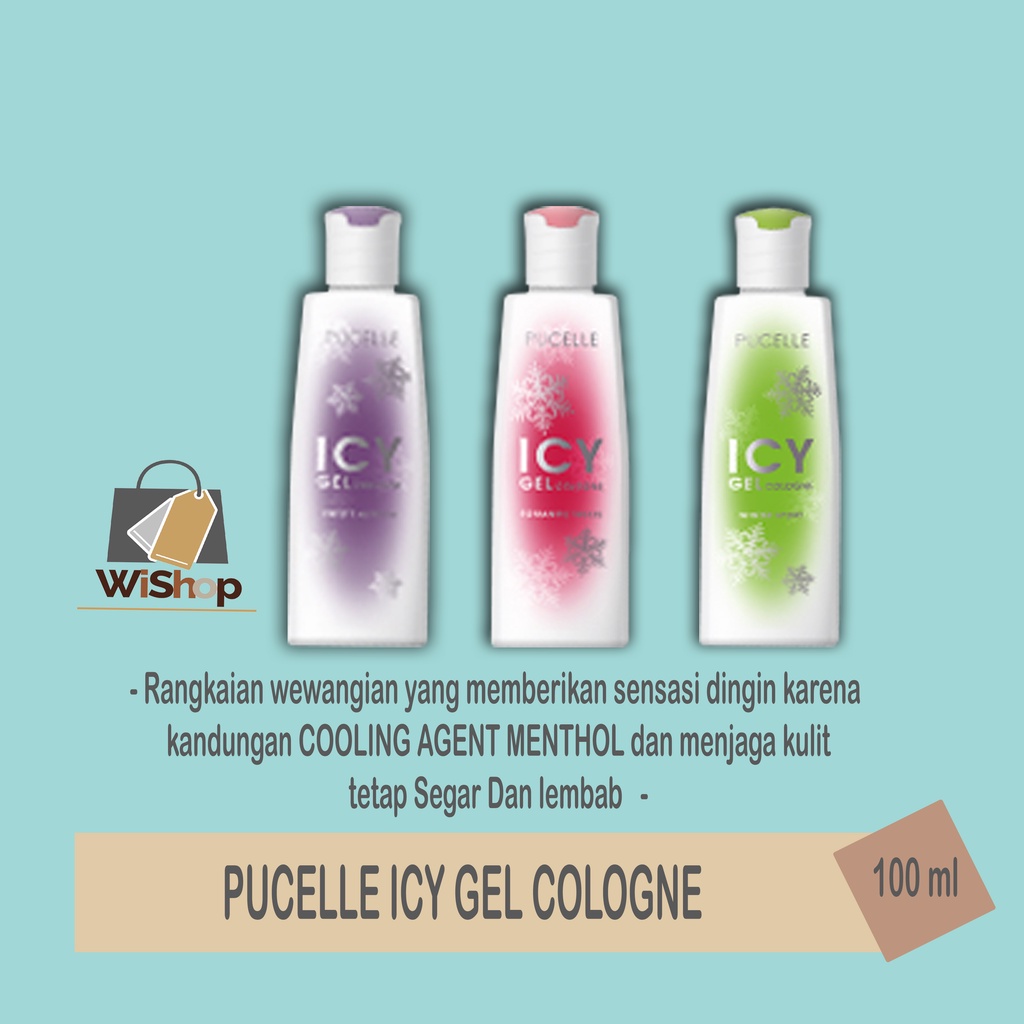 Jual PUCELLE Icy Gel Cologne 100 ml | Shopee Indonesia