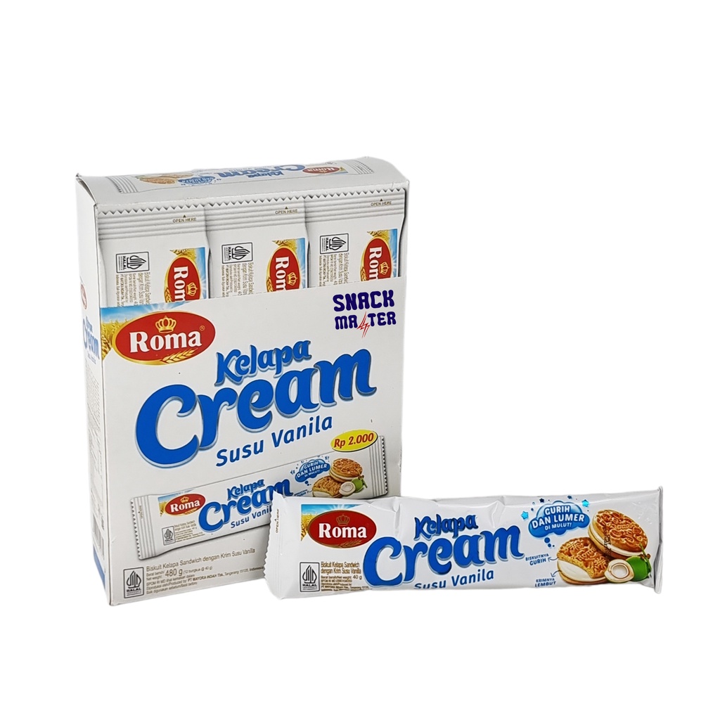ROMA KELAPA CREAM VANILA SCHT 39 GR