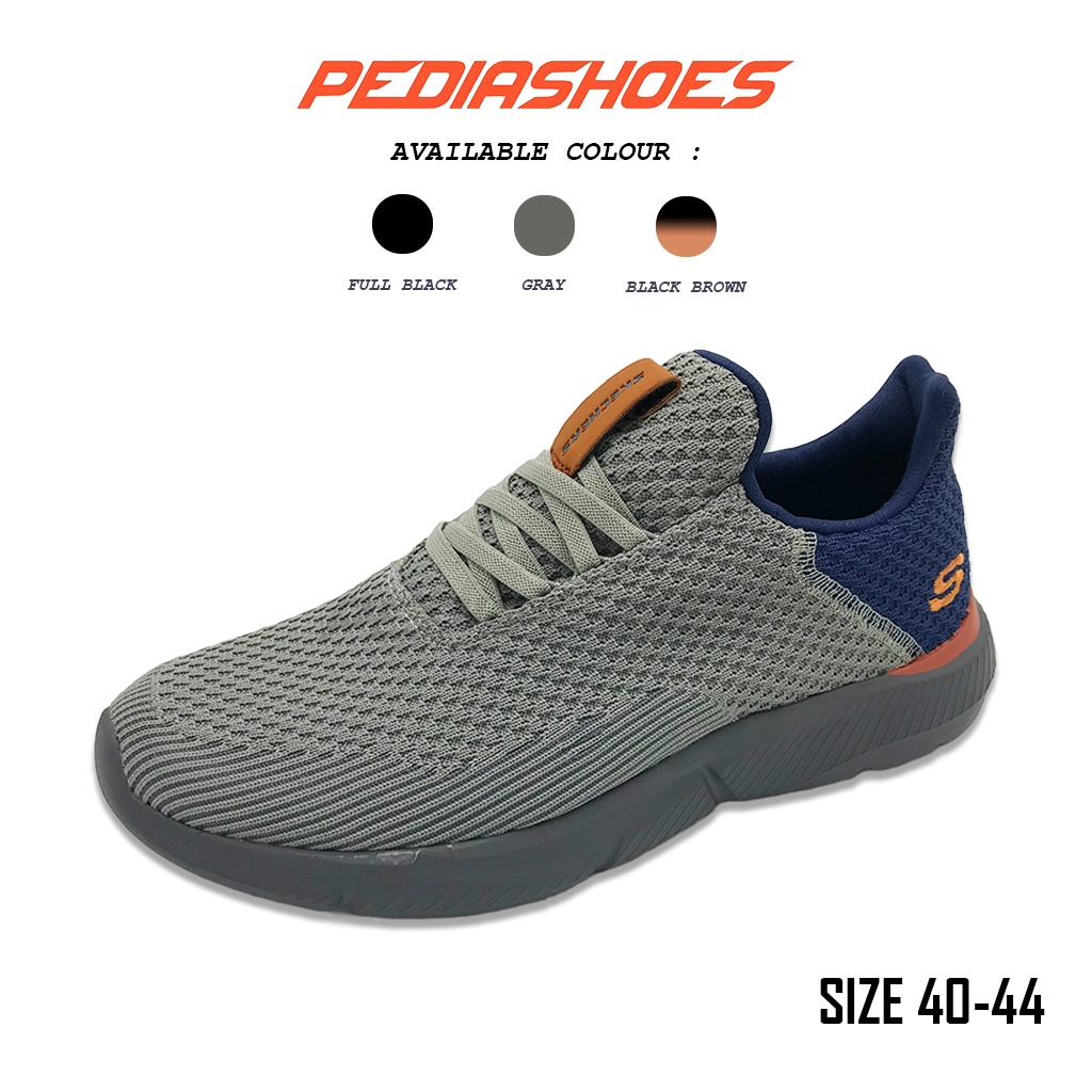 Sneakers Skechers Relaxed Ingram Taison Skechers Pria Relaxed Fit