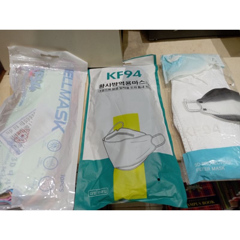 Jual (1bks) Masker Kf 94 dewasa isi 10 pcs | Shopee Indonesia