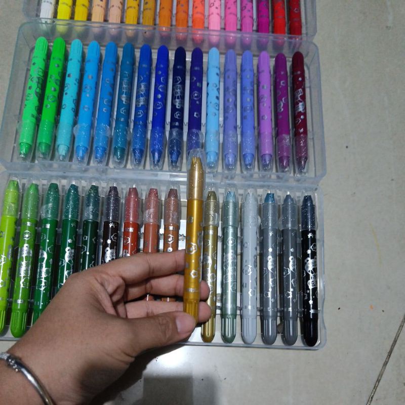 Jual crayon grasp tipe mata sedang satuan no 33-48 | Shopee Indonesia