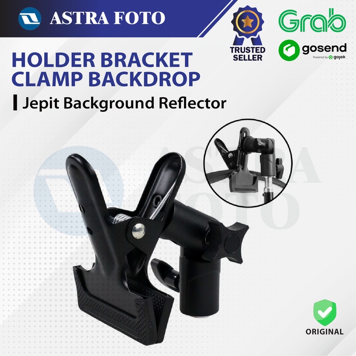 Jual Jepit Background Reflector Holder Bracket Clamp Backdrop Reflektor ...