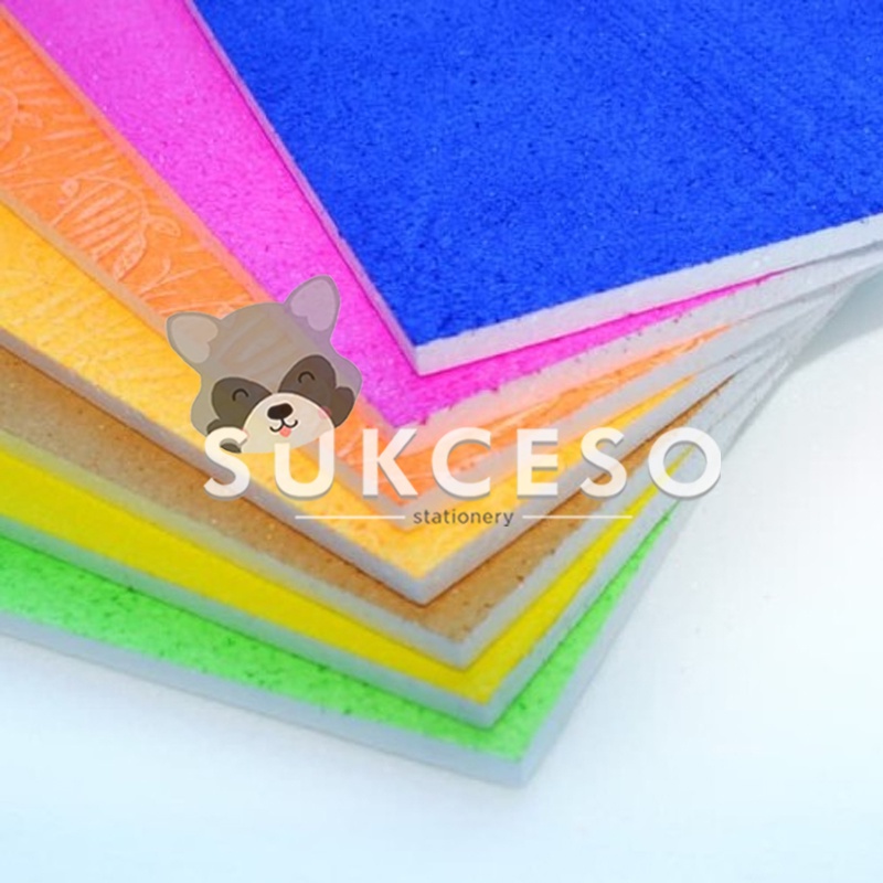 Jual Styrofoam Warna 60 x 40 / Papan Gabus Styrofoam Warna Warni