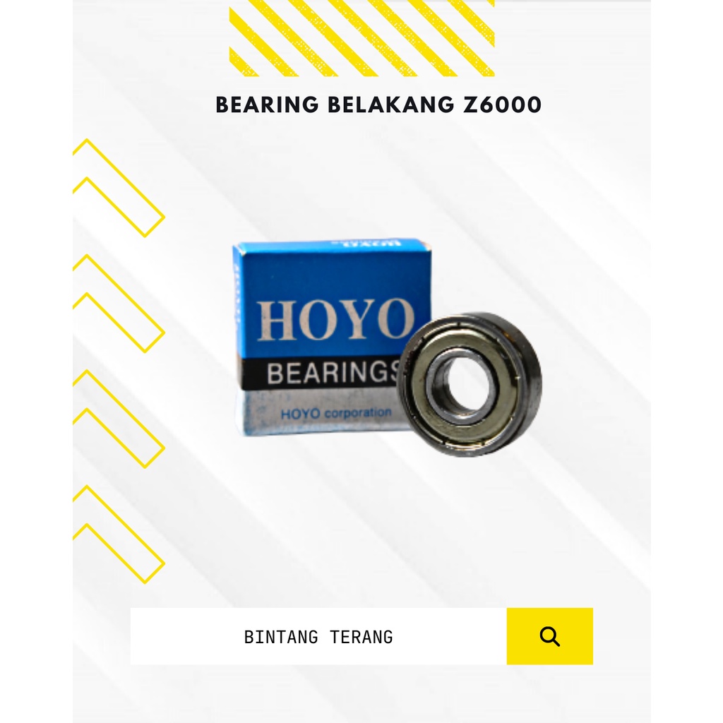 Jual Bearing roda belakang Laher / Laker sepeda 6000 zz 6000zz | Shopee ...