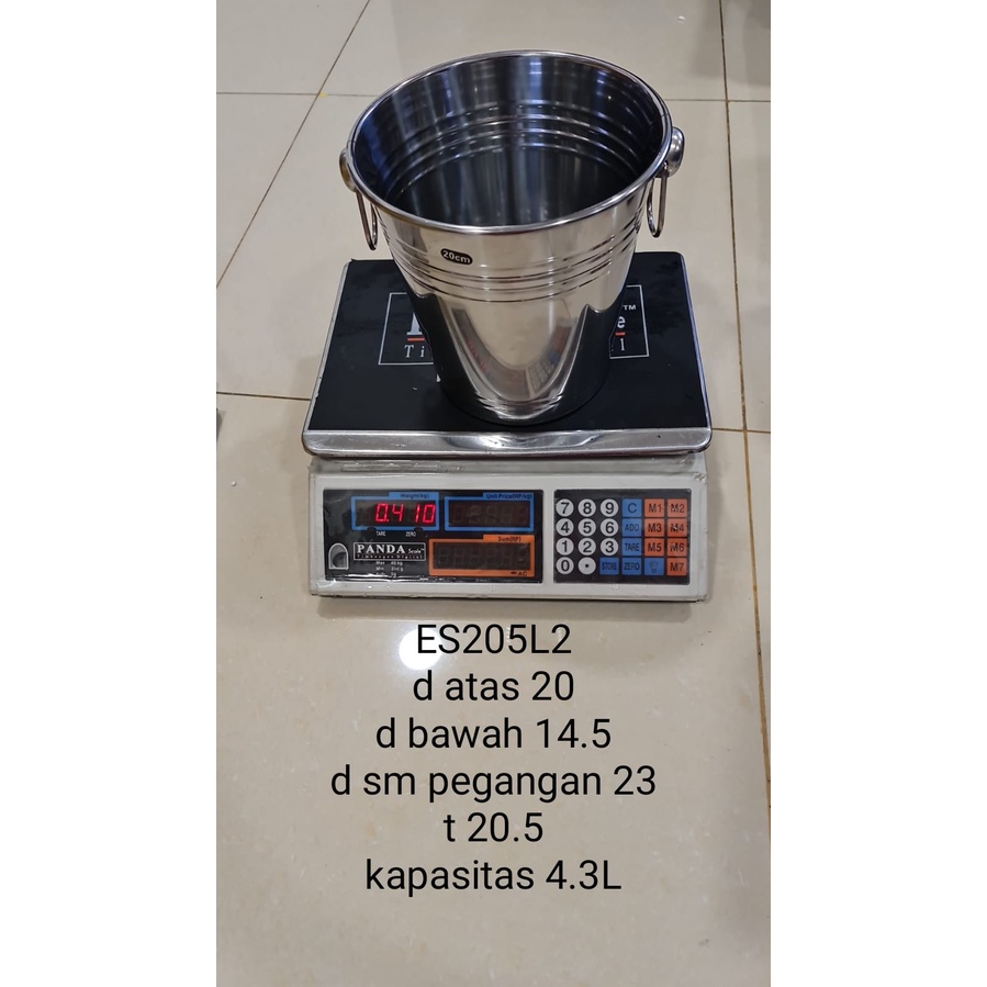 Jual Homemaster Ember/Bucket Es/Ice Champagne/Bir/Beer/Wine Stainless ...