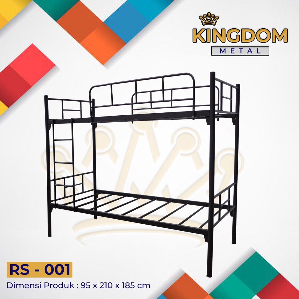 Jual RANJANG TINGKAT BESI / BUNK BED / RANJANG BESI | Shopee Indonesia