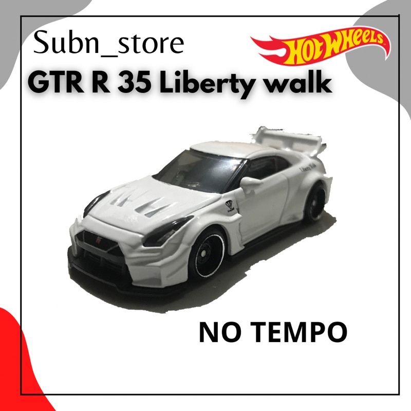 Jual Hot Wheels GT Nissan GTR R35 LBWK VER.2 NO TEMPO | | diecast 1:64 ...