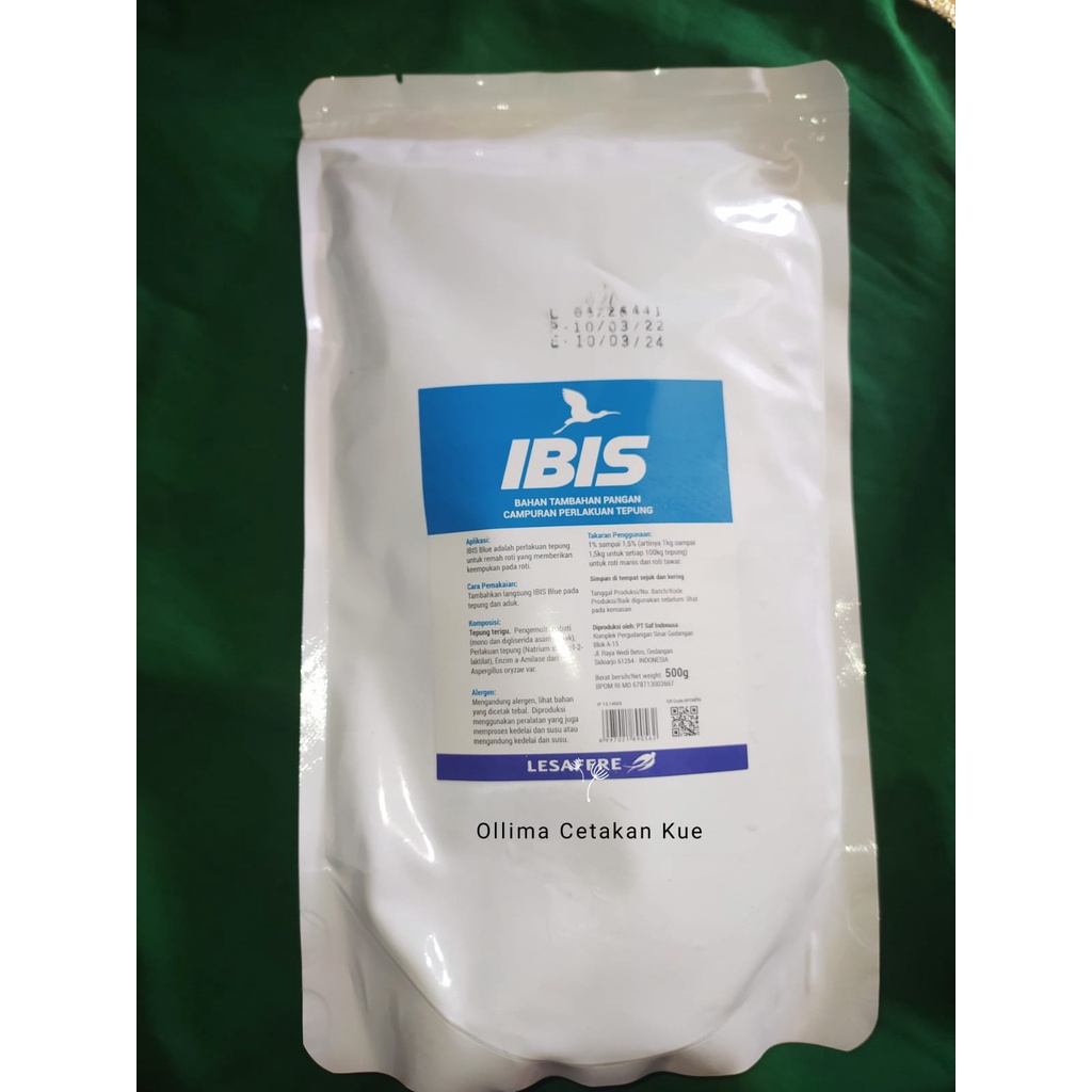 Jual Ibis Blue Bahan Pelembut Roti dan Donat 500gr | Shopee Indonesia