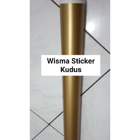 Jual Stiker Gold / Stiker Meteran / Stiker Warna Gold / Stiker Lembaran ...