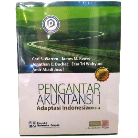 Jual Akn Pengantar Akuntansi Adaptasi Indonesia Edisi 4 Buku 1 Warren ...