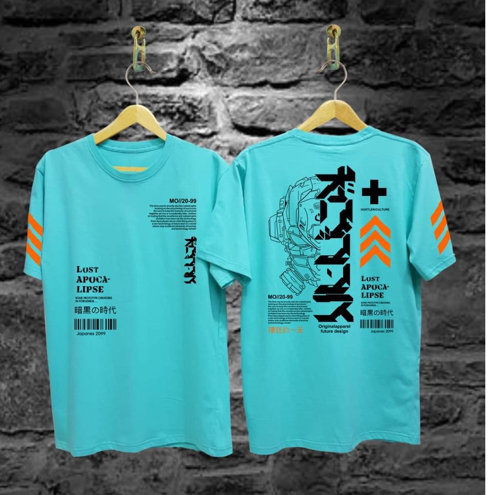 Jual [KODE X5244] Kaos Tshirt Pria Terbaru Samurai Jepang Robot Warna