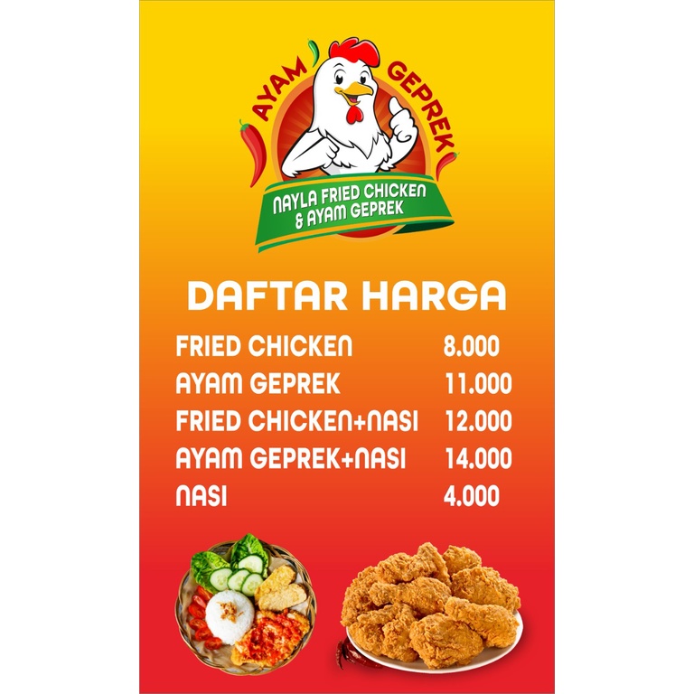 Jual STIKER VINYL DAFTAR HARGA CUSTOM | Shopee Indonesia