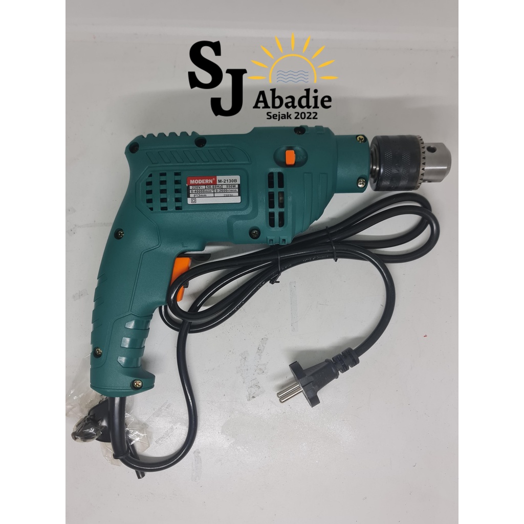 Jual (1 PCS) Mesin Bor Listrik Electric Drill MODERN M2130B | SJ ABADIE ...