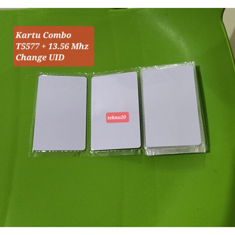 Jual Kartu Dual Clone 125 khz 13.56 Mhz Change UID Rewritable Writable ...