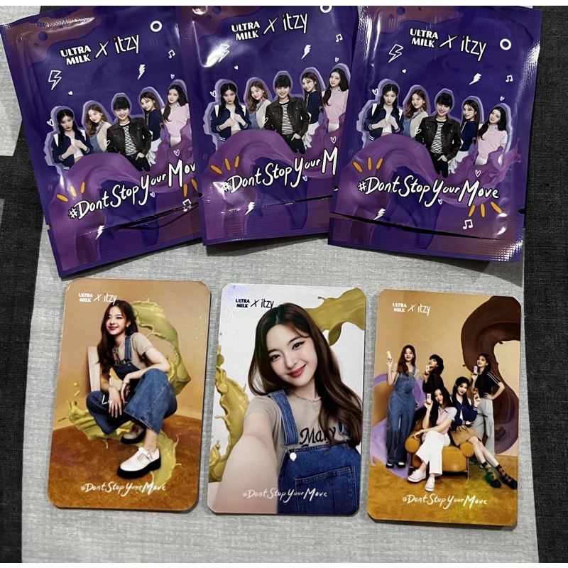 Jual Photocard Ultra Milk Itzy Lia Selca Ryujin Yeji Chaeryeong Yuna