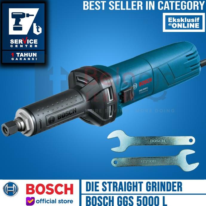 Jual Bosch Die Straight Grinder GGS 5000 L Mini Gerinda Lurus Botol