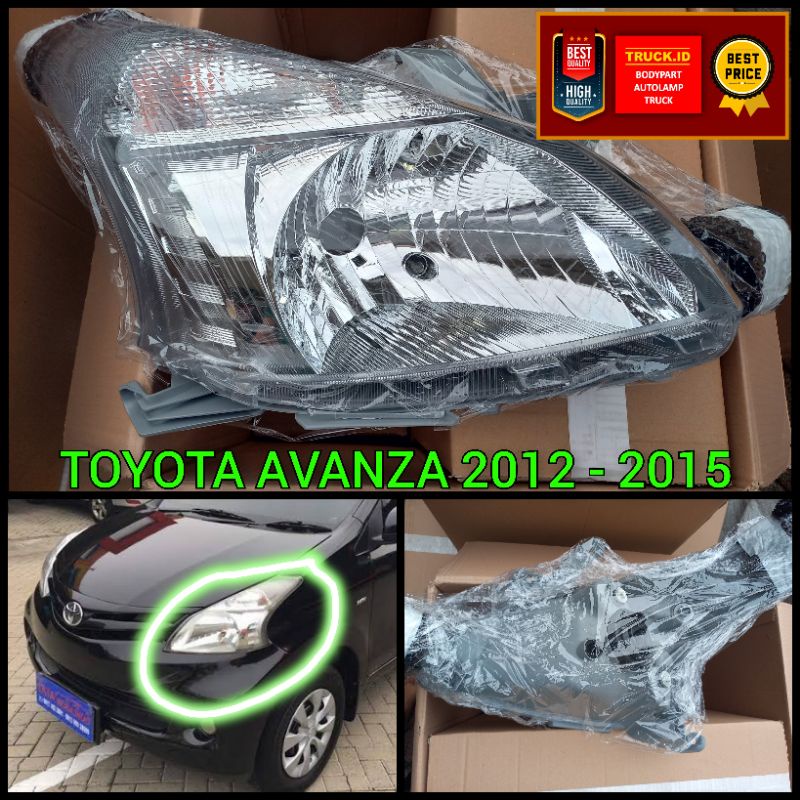 Jual HEADLAMP LAMPU DEPAN UTAMA ASSY HEAD LAMP AVANZA XENIA VELOZ 2012