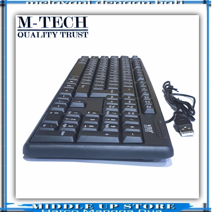 Jual Keyboard Keyboard Usb M-Tech Stk 01 | Shopee Indonesia