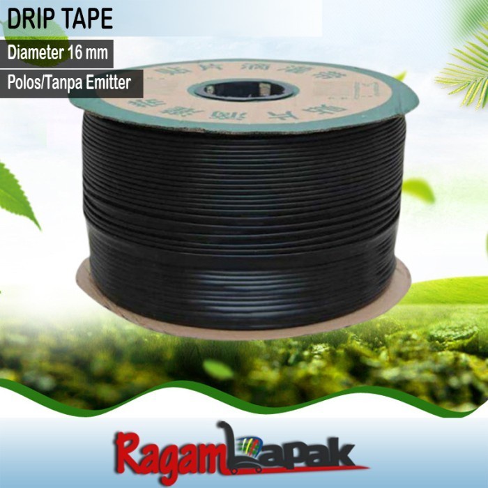 1 Roll (2000 mtr) Selang Drip Tape 16 mm non Emitter Drip Irrigation 16 mm non Emitter