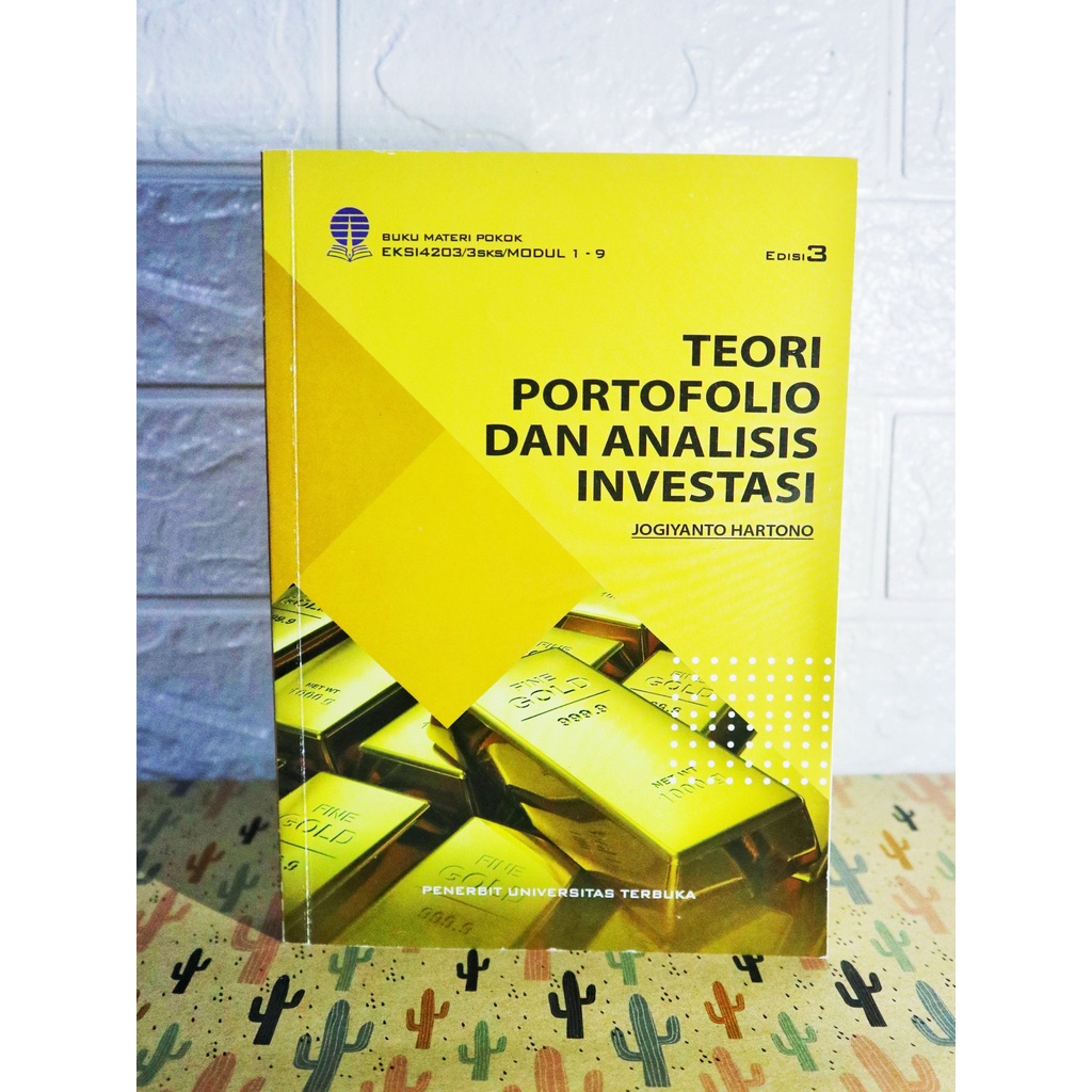 Jual [Prelove] Buku Teori Portofolio Dan Analisa Investasi | Shopee ...