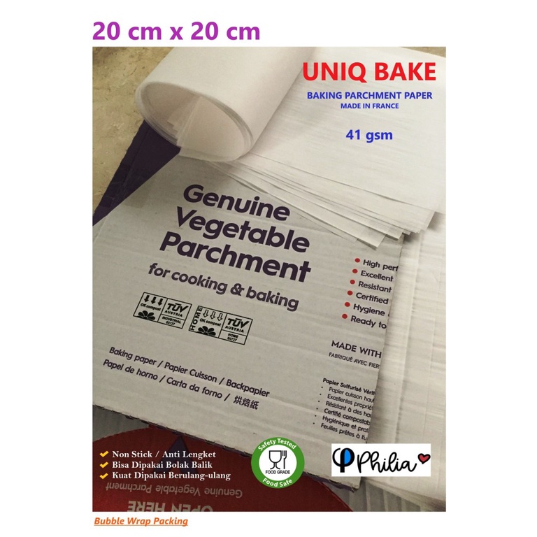 Baking paper premium 40x60 cm, white - Baking paper and parchment - Kitchen