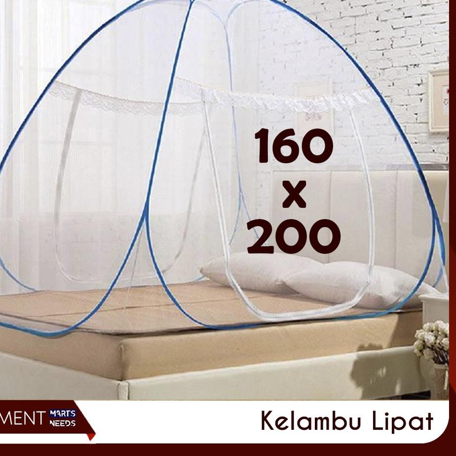 Jual Sta Kelambu Tenda Lipat Tempat Tidur Canopy Anti Nyamuk Serangga Ukuran X