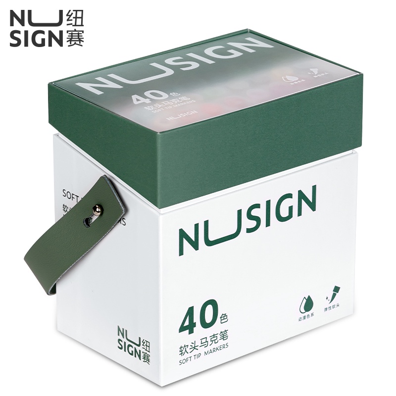 Jual Nusign Sketch Marker / Spidol Sketsa Dual Tip 40 60 80 Warna Non ...