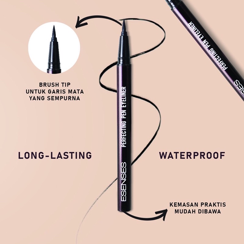 Jual Esenses Perfecting Pen Eyeliner 2mL | Shopee Indonesia