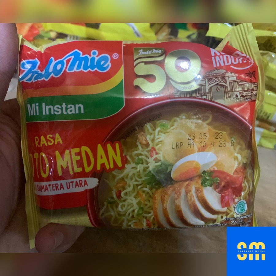 Jual Indomie Mi Instan Mi Kuah Rasa Soto Medan Khas Sumatera Utara