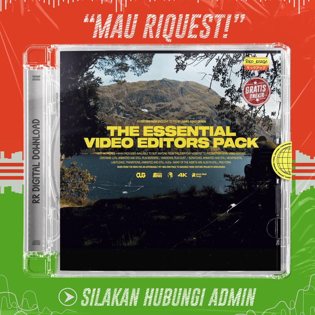Jual The Essential Video Editors Pack HD For Premiere Pro + Turtorial ...