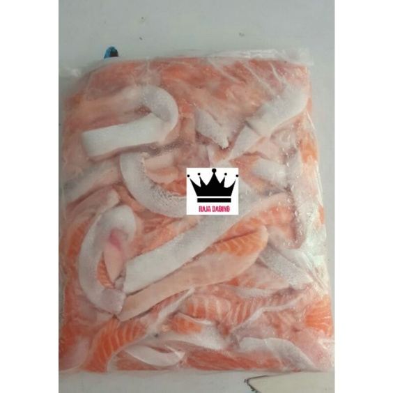 Jual Salmon Belly Tetelan Salmon 1kg Shopee Indonesia