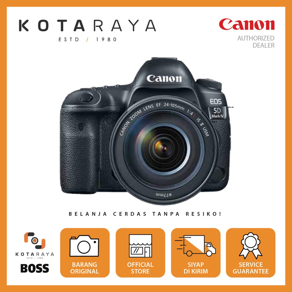 Jual Canon EOS 5D Mark IV Kit EF 24-105mm F4L IS II USM - GARANSI RESMI ...