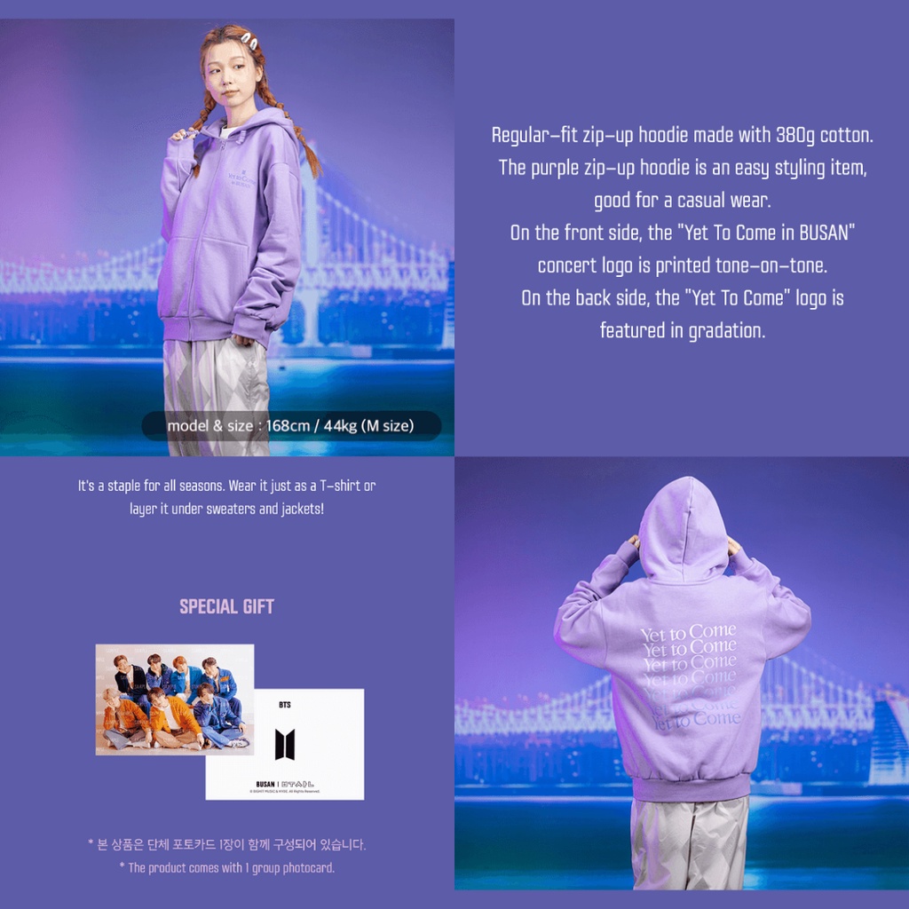 Jual [READY STOCK] BTS Yet to Come (YTC) Busan Concert Merch - Zip
