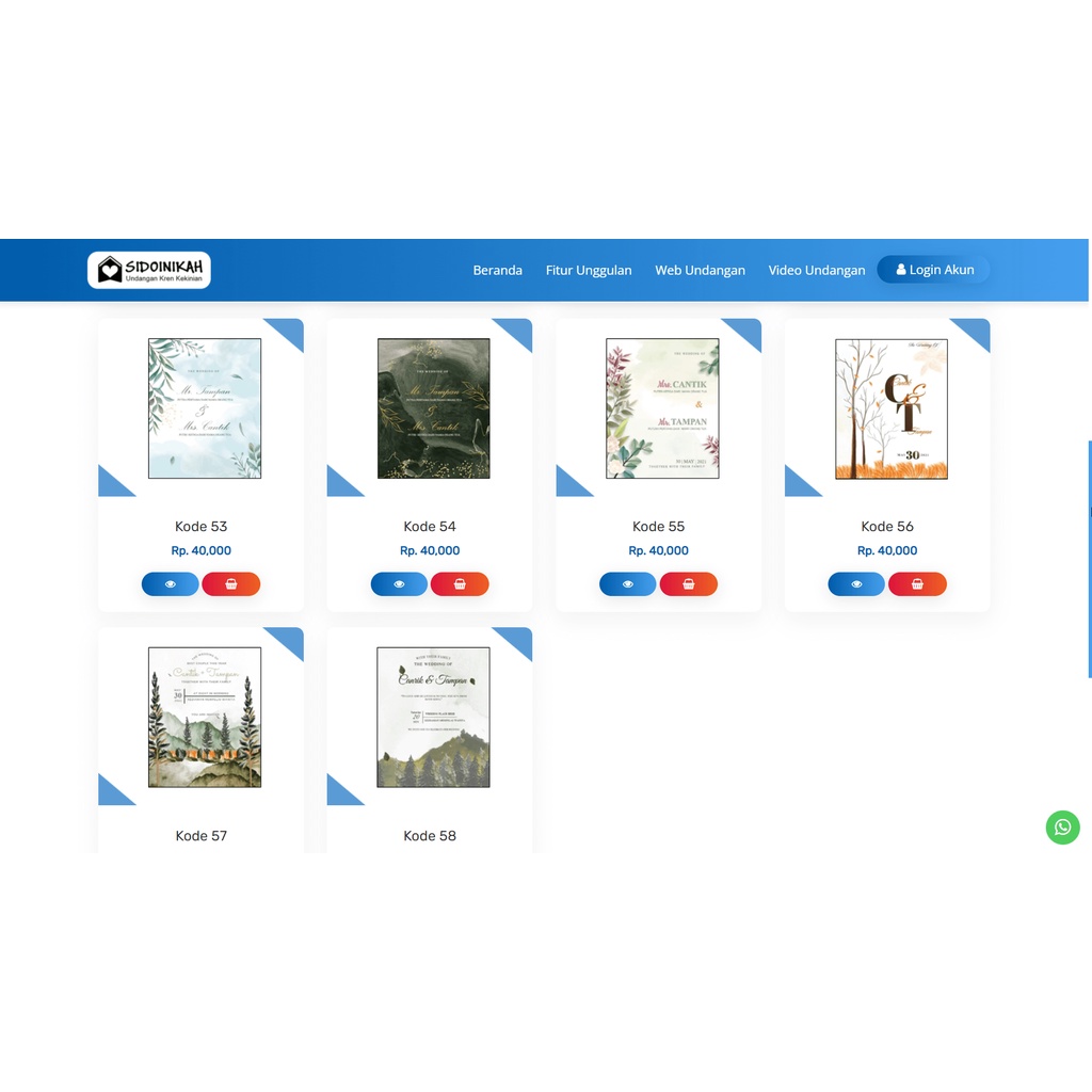 Jual 100+ Template Video Undangan Pernikahan Pro ( berbentuk CD ...