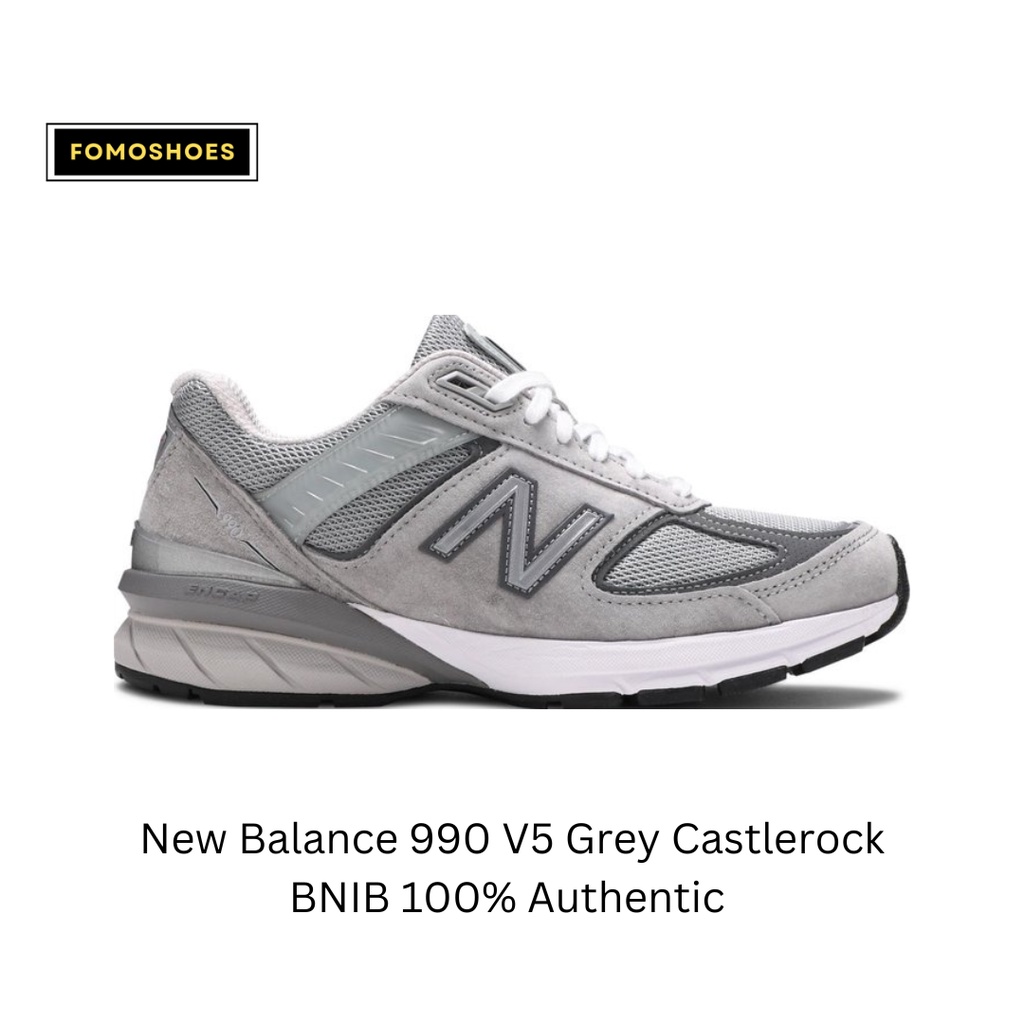 Jual New Balance NB 990 V5 Grey Castlerock 'SKU M990GL5' | Shopee Indonesia