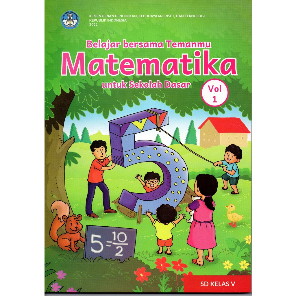 Jual BUKU SISWA MATEMATIKA VOLUME 1 SD MI KELAS 5 KURIKULUM MERDEKA