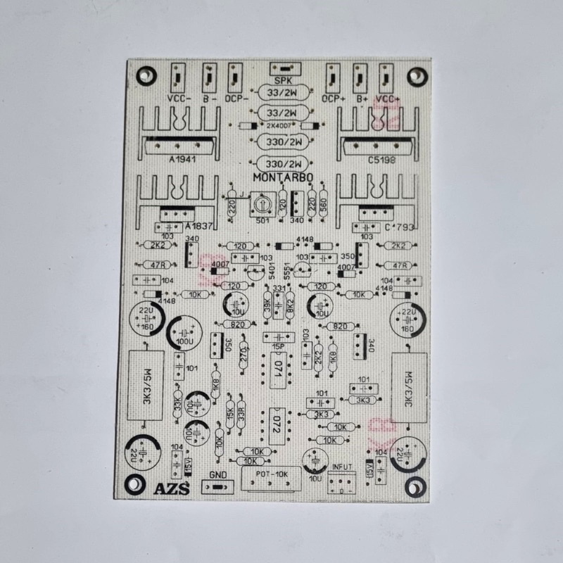 Jual PCB Driver Super Power Itali 2500W Montarbo Fiber | Shopee Indonesia