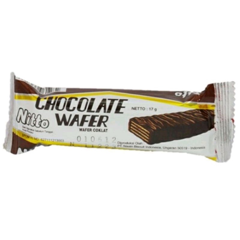 NISSIN WAFER NITTO CHOCOLATE 17 GR