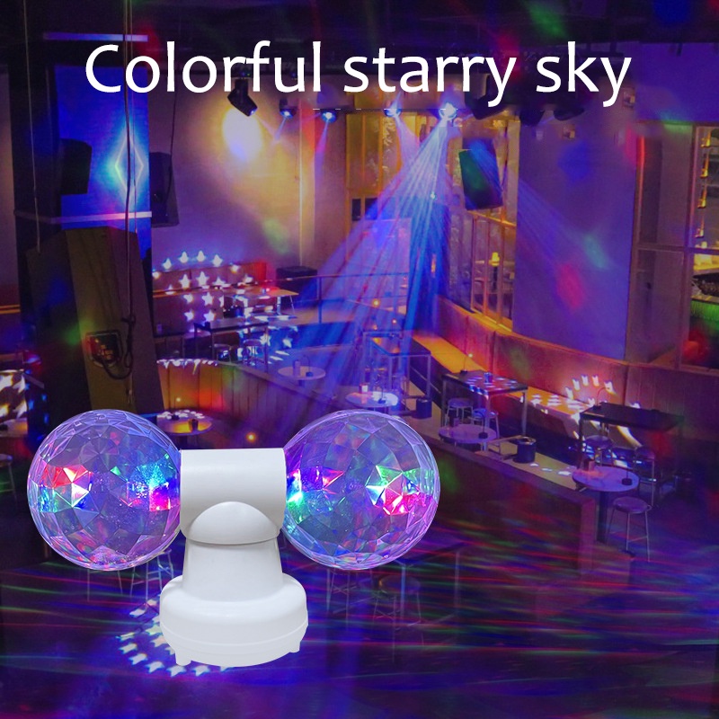 Jual Lampu disko disco full warna warni led putar otomatis colour ...