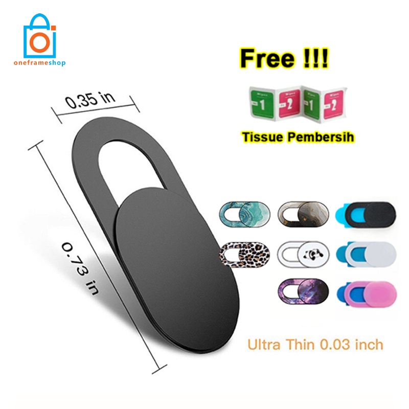 Jual Penutup Kamera Depan HP Laptop cam Cover Lensa Murah Android