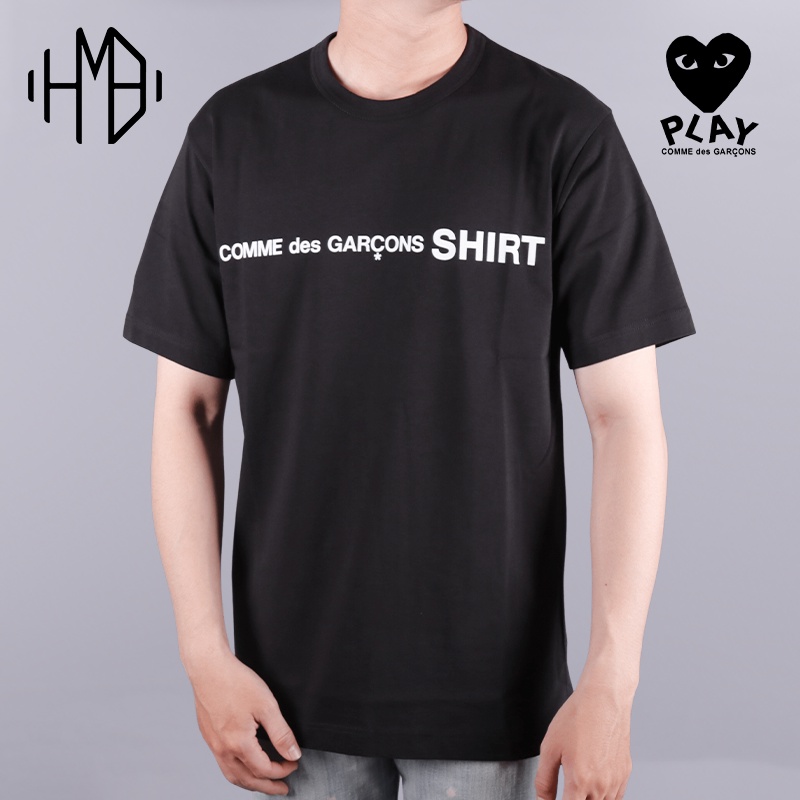 Jual Comme des Garcons CDG Shirt Tee Black Shopee Indonesia