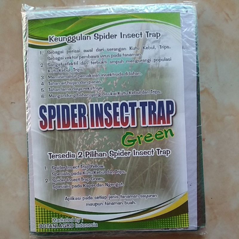 Jual SPIDER INSECT TRAP/Perangkap kutu kebul,kaper dan serangga isi ...