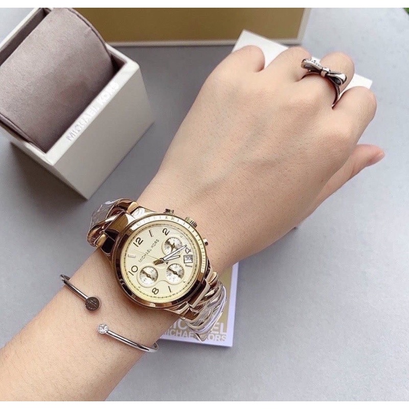 Jual MK3131 MK3199 Runway Twist Gold Rosegold Stainless steel rantai ...