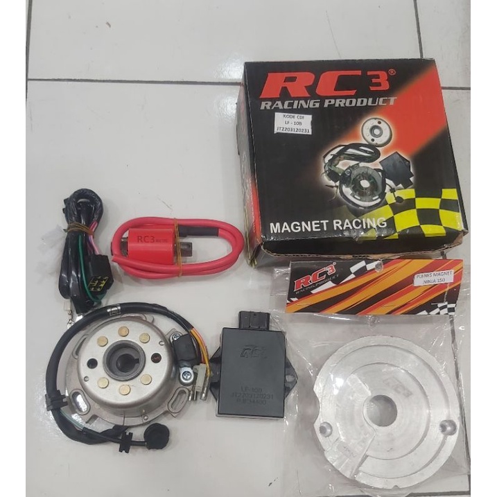 Jual Magnet Yz pengapian kawasaki ninja 150R RR RC3 RC 3 full set plus ...