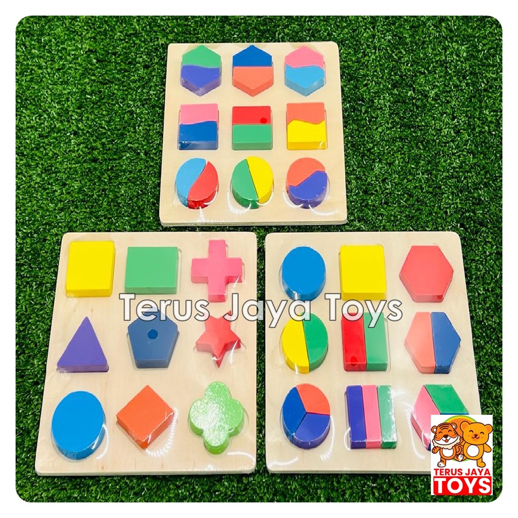 Jual Mainan Anak Puzzle Kayu Jigsaw Wooden Edukasi | Shopee Indonesia