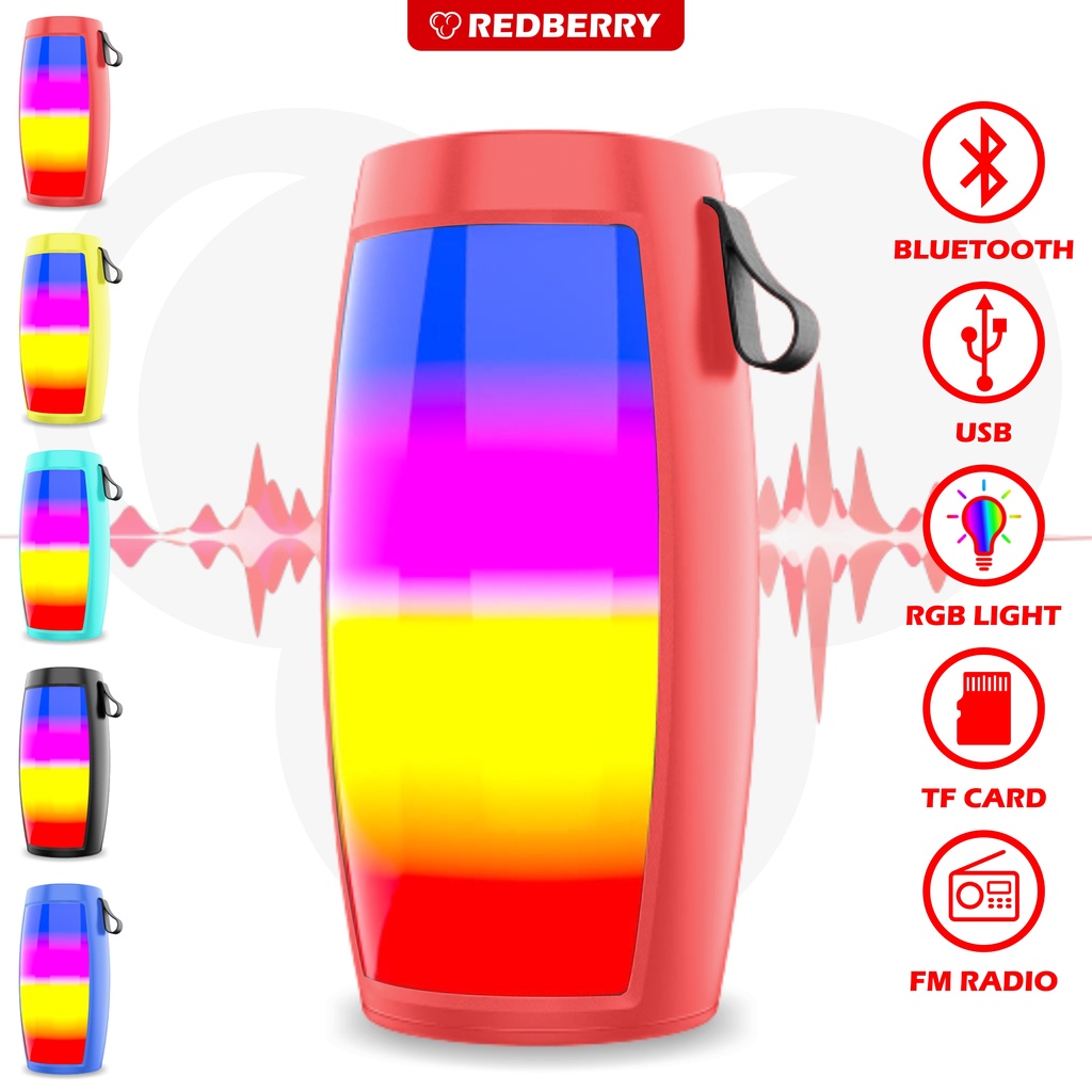 Jual Speaker Bluetooth 1202 LED RGB SUPER BASS portable wireless ...