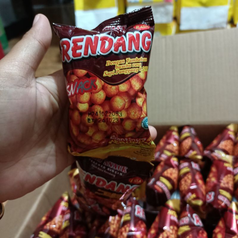 Jual Rendang Snack 10pcs (1pack) | Shopee Indonesia